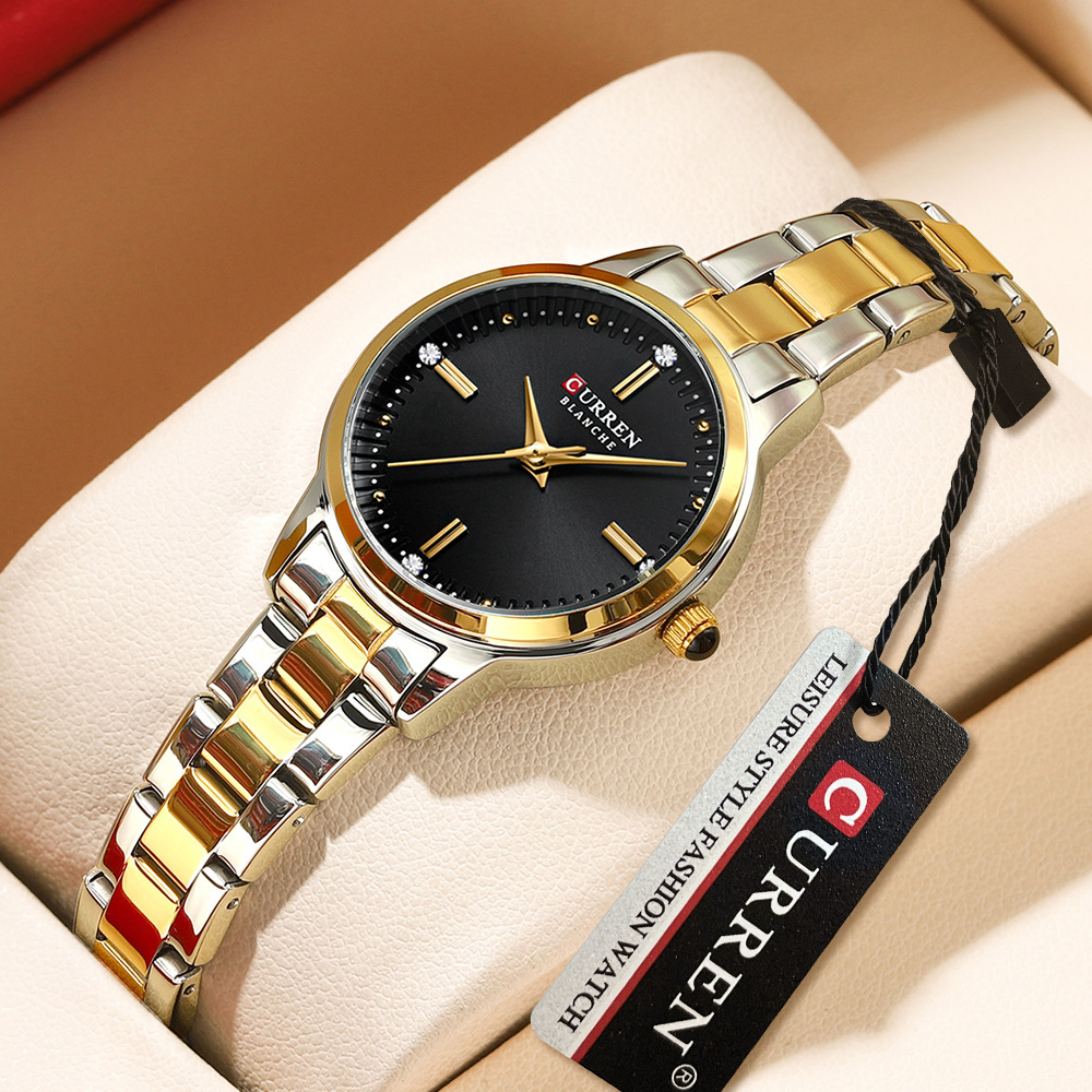 Smartwatch Watches For Women - CURREN 여성을위한 오리지널 쿼츠 시계 패션