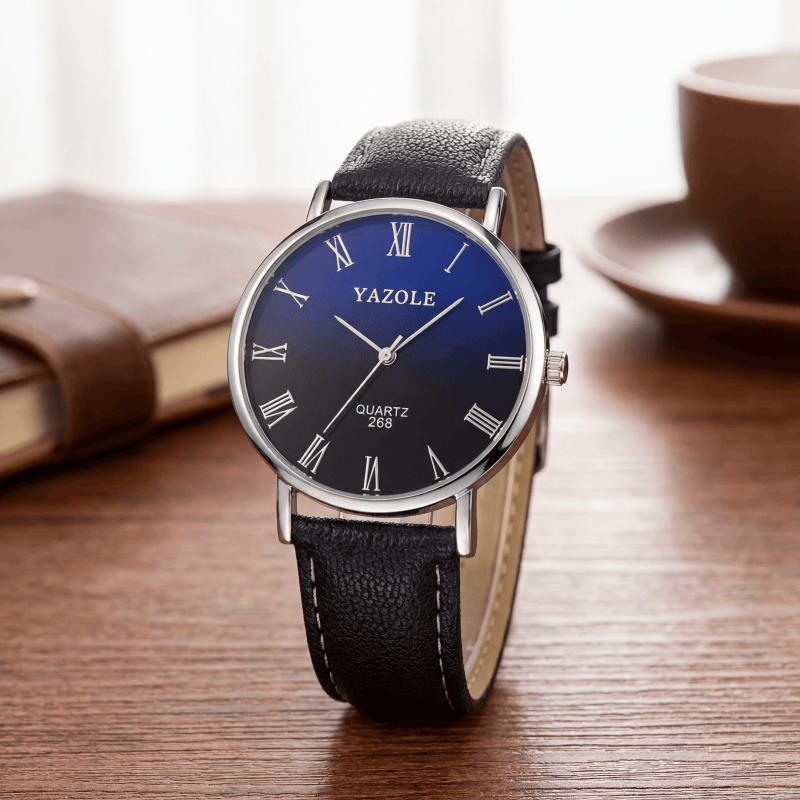Smartwatch Watches Brands For Men - YAZOLE 남성용 미니멀리스트 쿼츠 시계 울트라