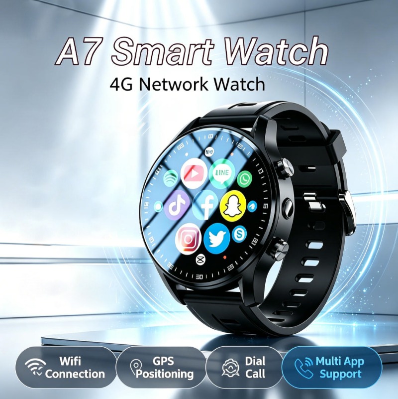 Smartwatch Running Watches For Men - 안드로이드 A7 스마트워치, 통화 지원, GPS