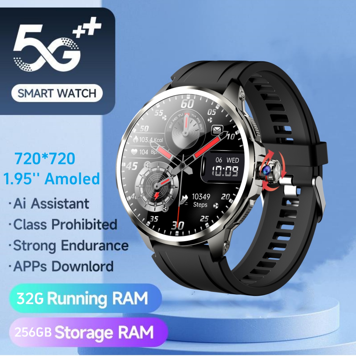 Smartwatch Watch Whatsapp - H99 스마트 워치 Amoled 대형 스크린,