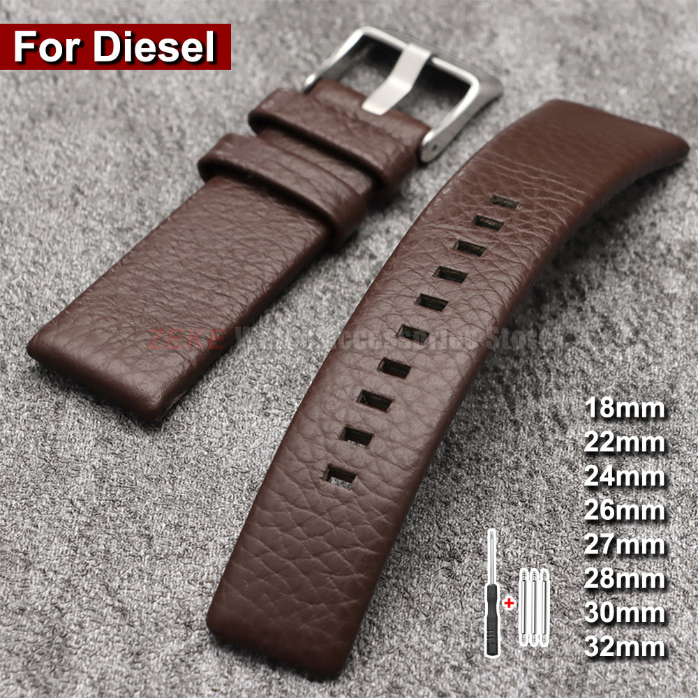 Diesel Watches Smartwatch - 18/22/24/26/27/28/30/32mm 디젤 시계 프라이데이 시리즈 Dz4323/4318/4329용