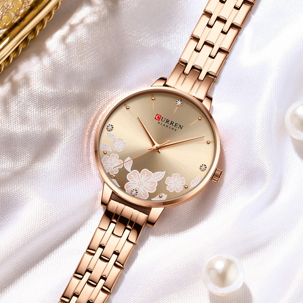 Smartwatch Watches For Women - CURREN 절묘한 미니멀리스트 여성 시계 럭셔리