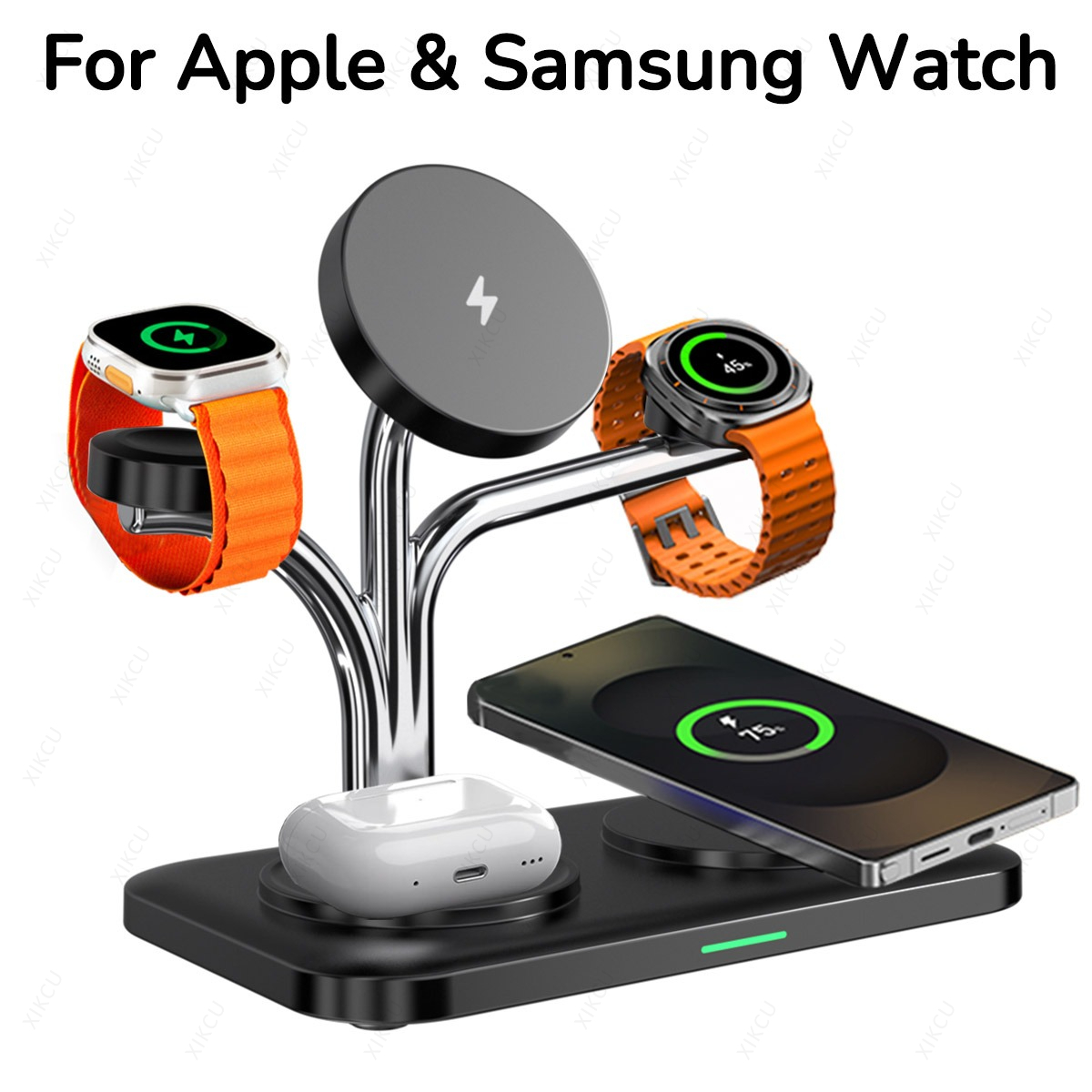 Smartwatch Apple Watch - 5 IN 1 마그네틱 무선 충전기
