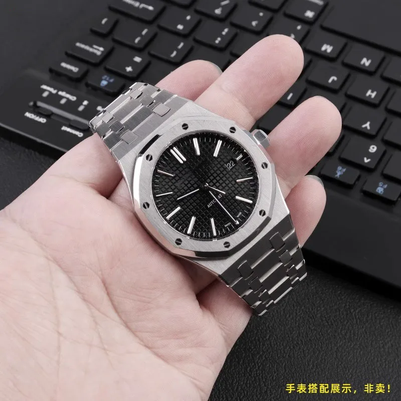 904 솔리드 스테인레스 스틸 시계줄 AP 15400  - Audemars Piguet Watch Royal Oak 리뷰 및 가격