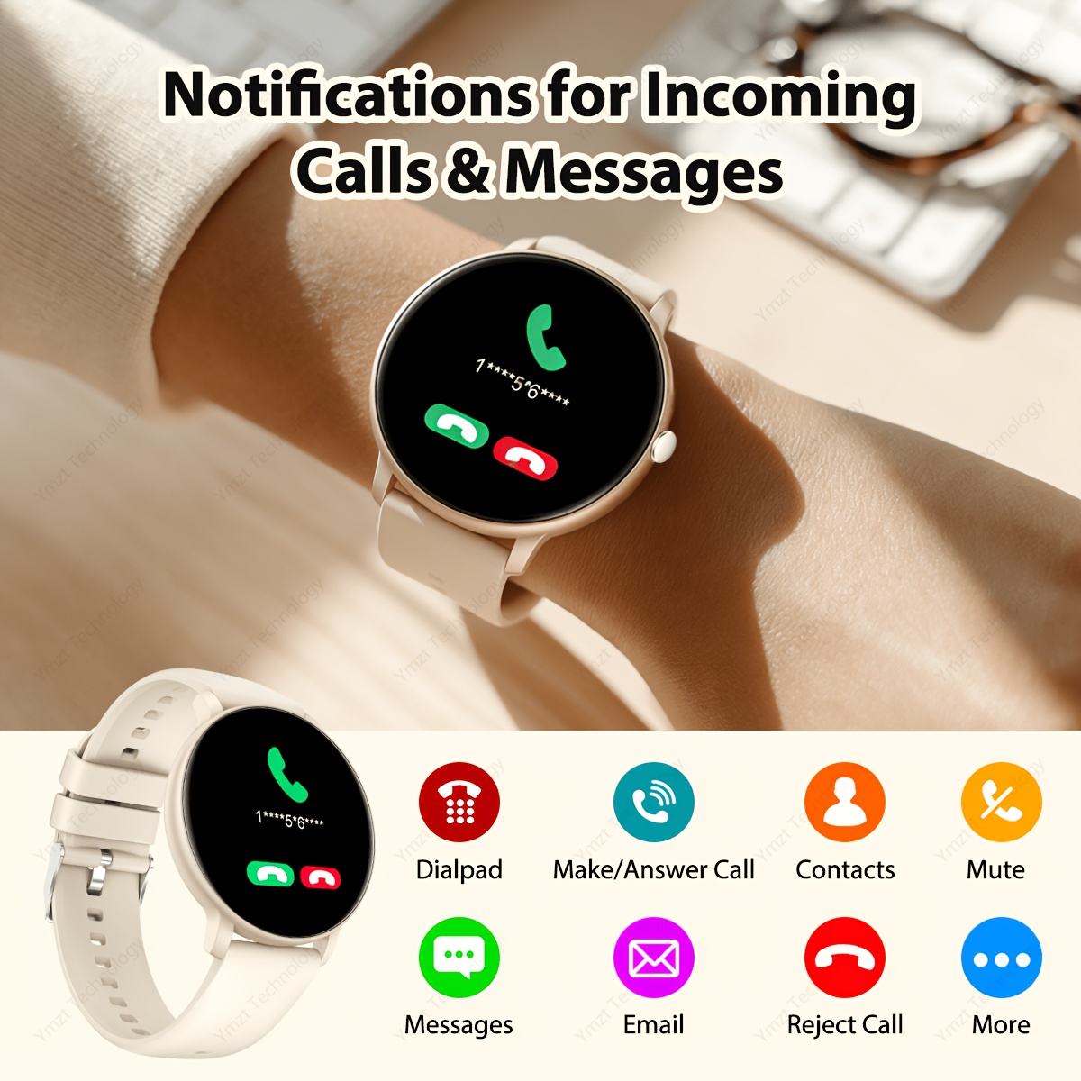 뉴 디파트먼트 2025 스마트워치 |   풀스크린 터치 - Smartwatch Watches That Connect To Iphone 리뷰 및 가격