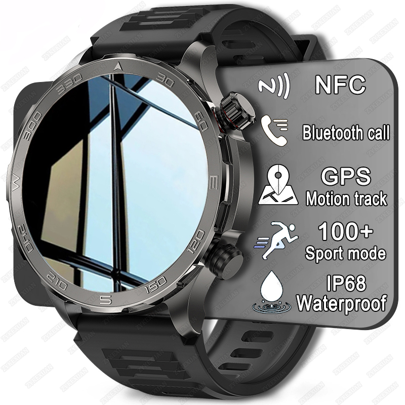 새로운 GPS 트랙 스마트워치 남성용 AMOLED HD - Smartwatch Watches For Men 리뷰 및 가격