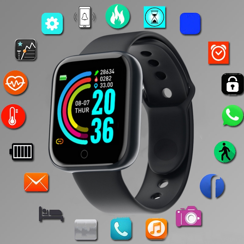 스마트 워치 남녀공용 스포츠 모드 음악 제어 칼로리 거 - Watch Smartwatch Android 리뷰 및 가격
