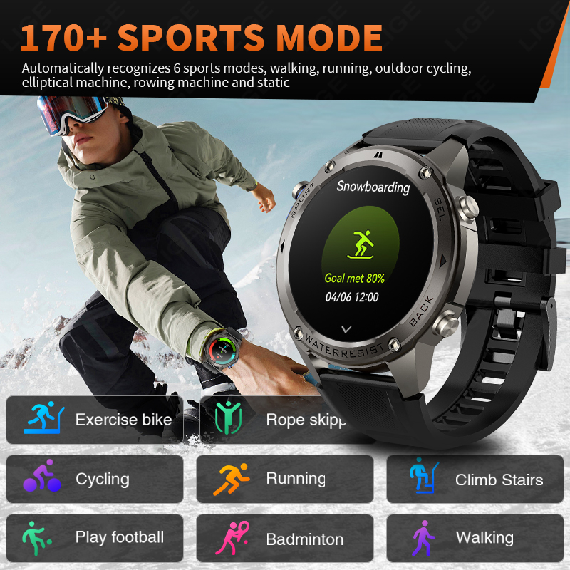 2026 새로운 울트라 군용 등급 GPS 스마트 시계  - Smartwatch Watches For Men 리뷰 및 가격