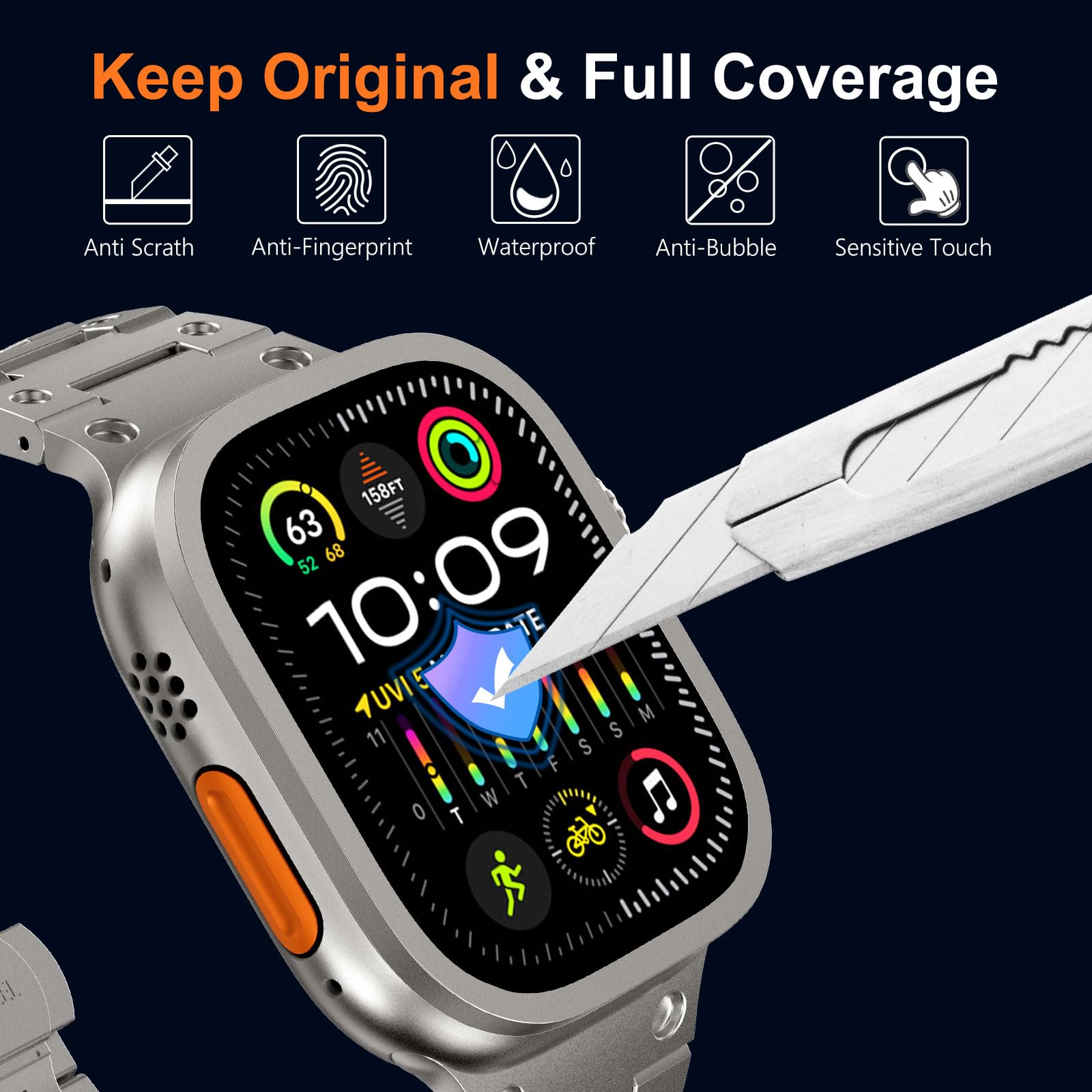 Apple Watch Ultra 49mm 티타늄 금속  - Smartwatch Watches For Men 리뷰 및 가격
