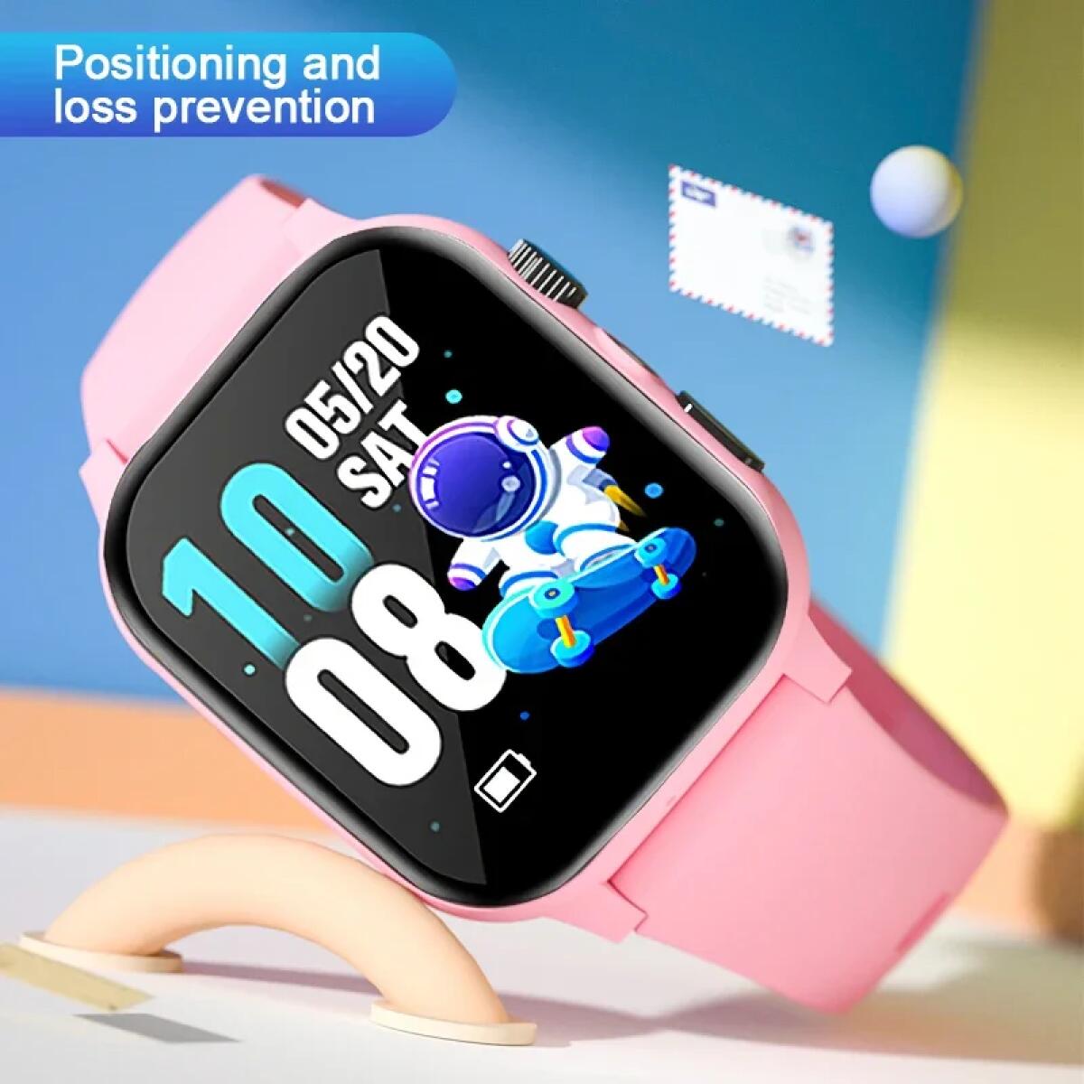 어린이 스마트 시계 4G 다기능 방수 SOS GPS 위 - Smartwatch Watches For Boys 리뷰 및 가격