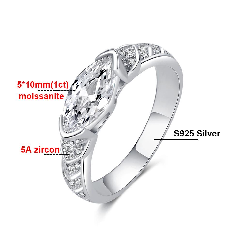 D 컬러 VVS 후작 컷 Moissanite 반지 여성 - Vs Smartwatch 리뷰 및 가격