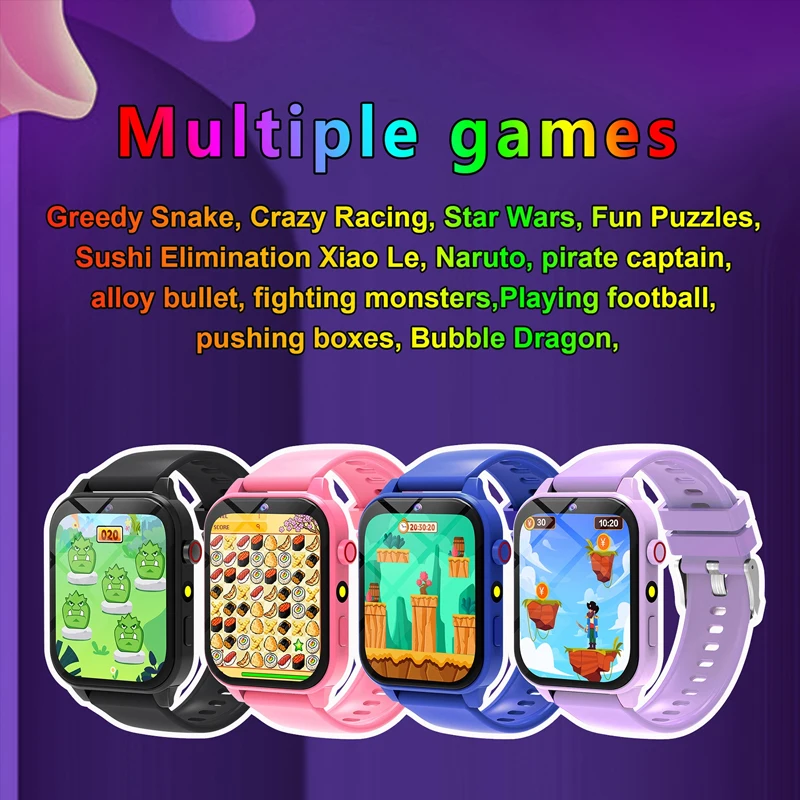 어린이 게임 스마트 시계 손전등 방수 HD 카메라 수면 - Smartwatch Watches For Boys 리뷰 및 가격