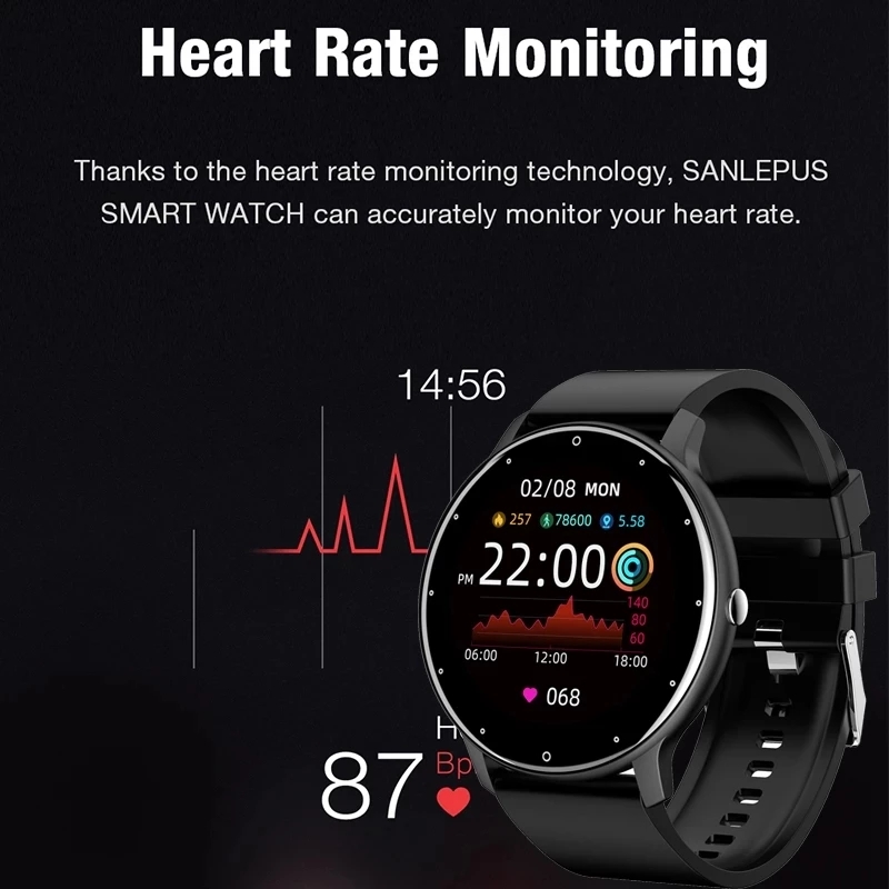 LIGE 2026 새로운 스마트워치 남성용 풀 터치 스 - Watch Smartwatch Android 리뷰 및 가격