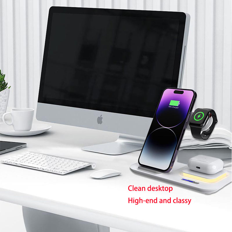 핫 3 in 1 접이식 무선 휴대폰 충전 스테이션 20 - Smartwatch Apple Watch 리뷰 및 가격