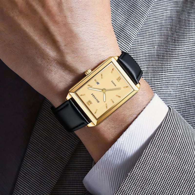 패션 남성 시계 목걸이 세트, 최고급 브랜드 명품 사각 - Smartwatch Watches Brands For Men 리뷰 및 가격