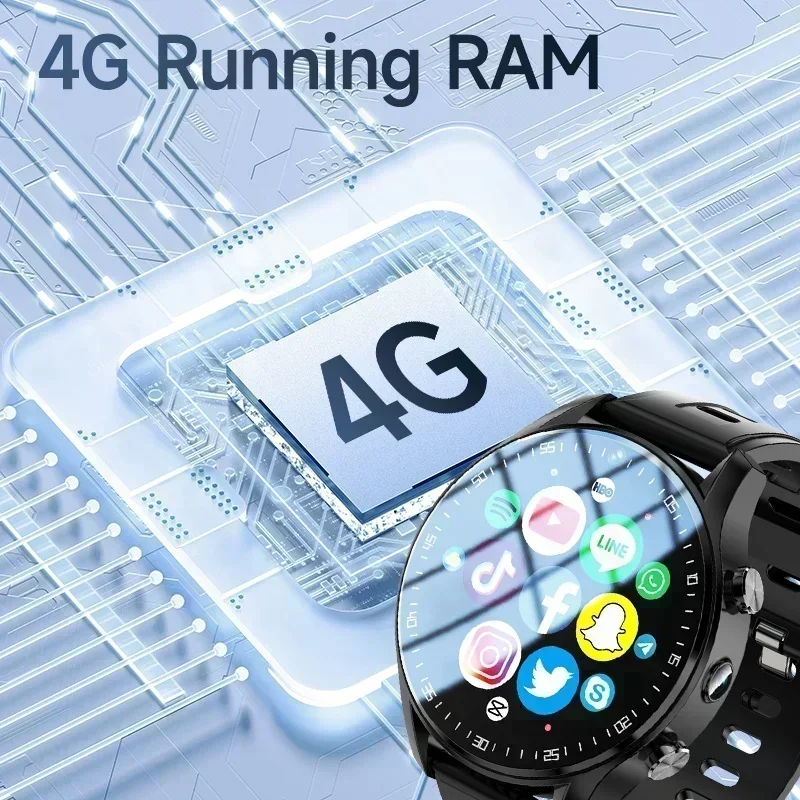 안드로이드 A7 스마트워치, 통화 지원, GPS 위치, - Smartwatch Running Watches For Men 리뷰 및 가격