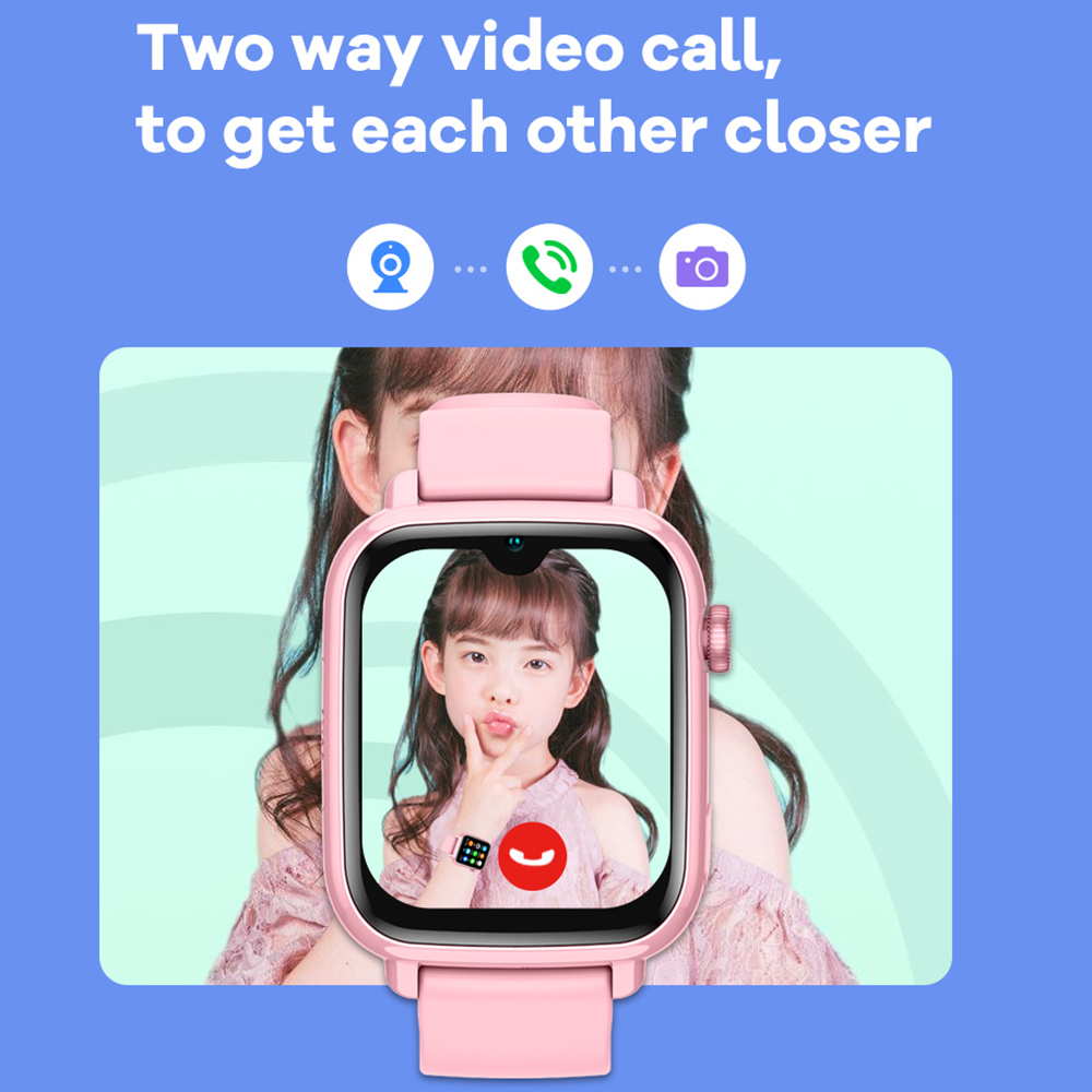어린이를 위한 스마트 시계 4G SOS WIFI GPS - Smartwatch Watch Whatsapp 리뷰 및 가격