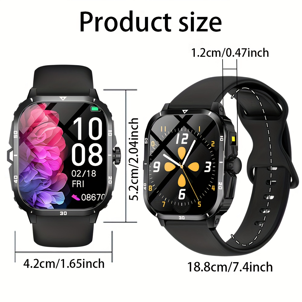 남녀 모두를 위한 새로운 스마트워치 - 알림/문자 메시 - Smartwatch Watches That Connect To Iphone 리뷰 및 가격