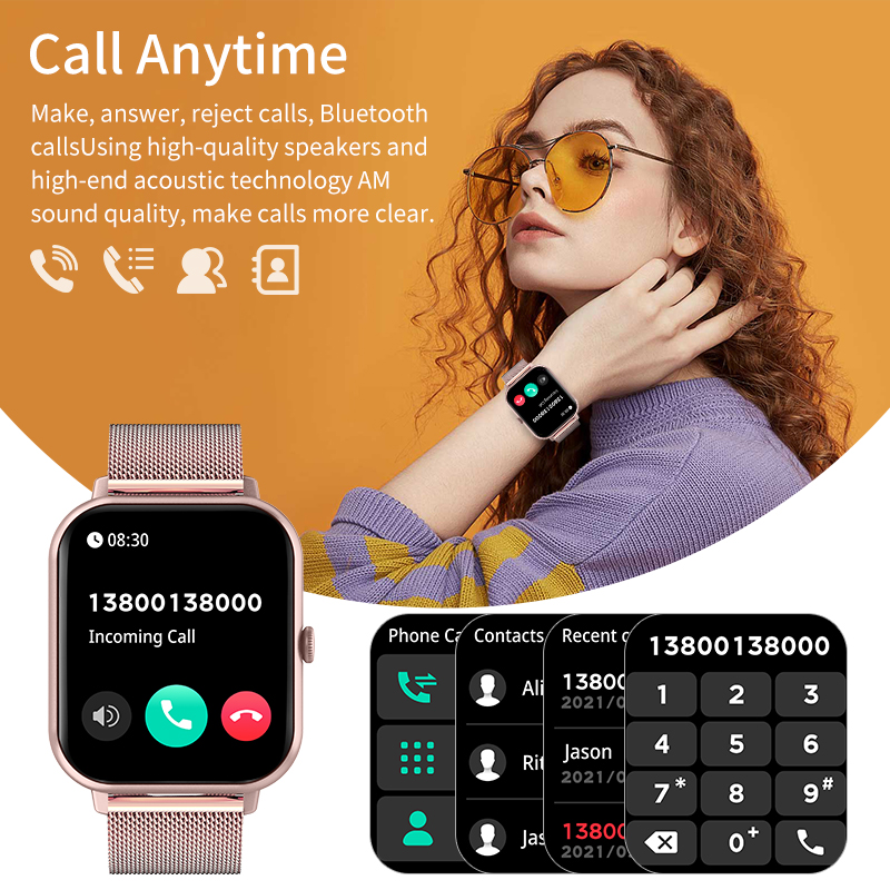 LIGE 여성 Smartwatch 블루투스 응답 통화  - Smartwatch Watch Whatsapp 리뷰 및 가격