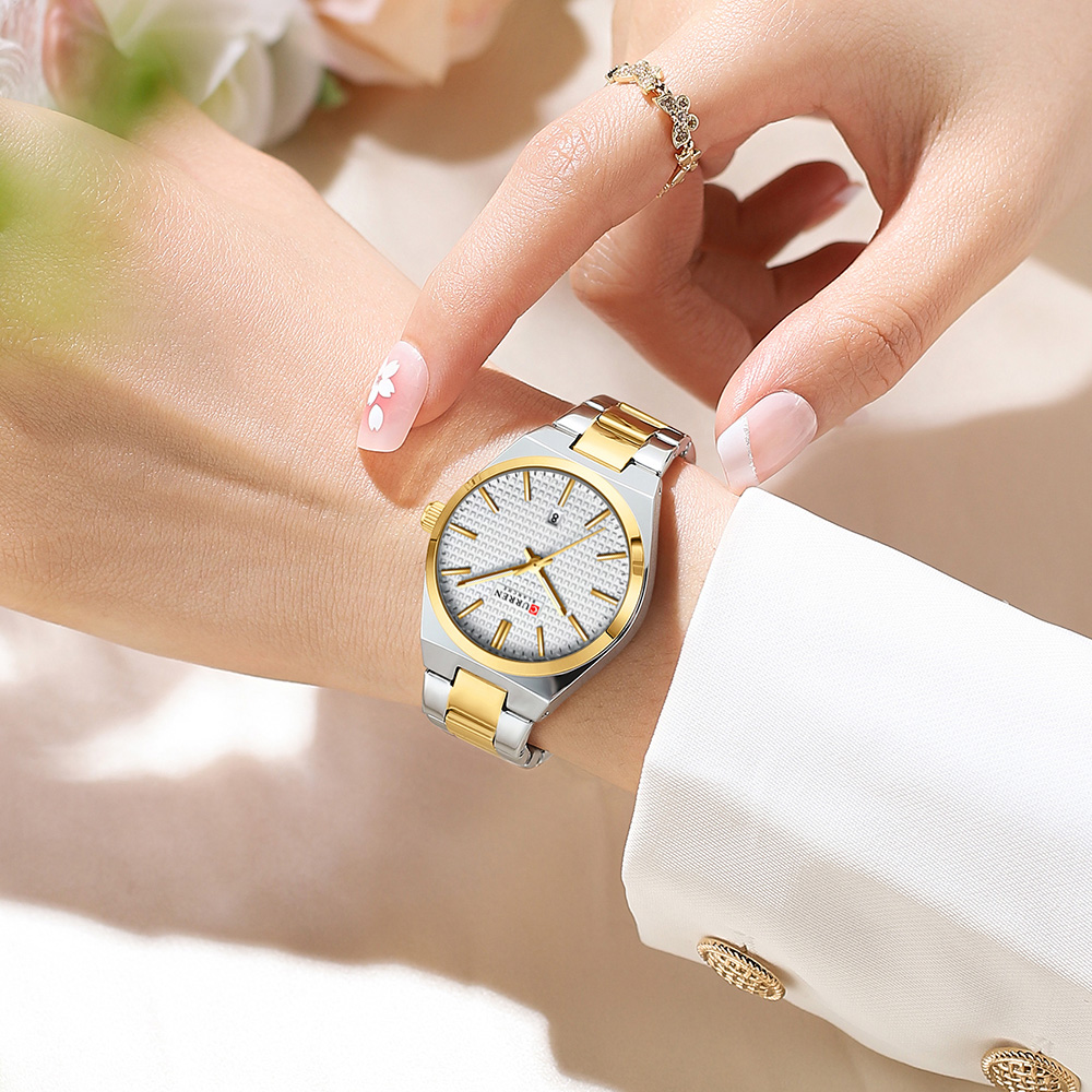 CURREN 일본 석영 여성 시계 스테인레스 스틸 팔찌 - Smartwatch Watches For Women 리뷰 및 가격