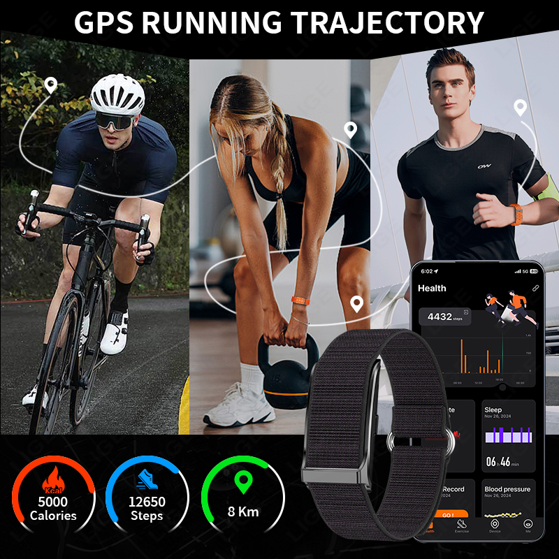 LIGE 100+ 스포츠 피트니스 트래커 스마트 팔찌  - Smartwatch Watches For Men 리뷰 및 가격