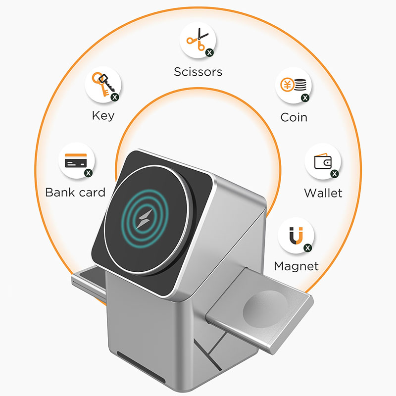 15W 터치 회전식 마그네틱 멀티 기능 3 in 1 무 - Smartwatch Apple Watch 리뷰 및 가격