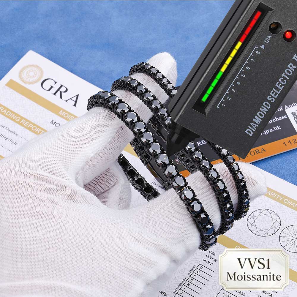 뉴욕 힙합 3/4/5mm 아이스드 아웃 블랙 VVS1  - Vs Smartwatch 리뷰 및 가격