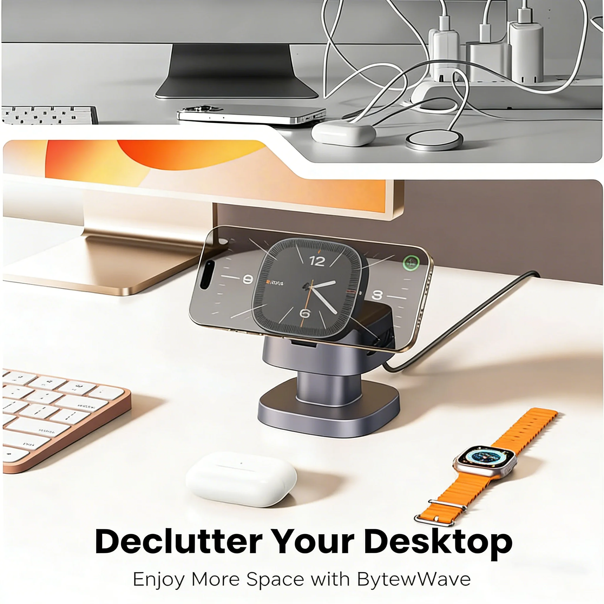 타임레스 나이트 라이트 마시룸 무선 충전기 3-IN-1 - Smartwatch Apple Watch 리뷰 및 가격