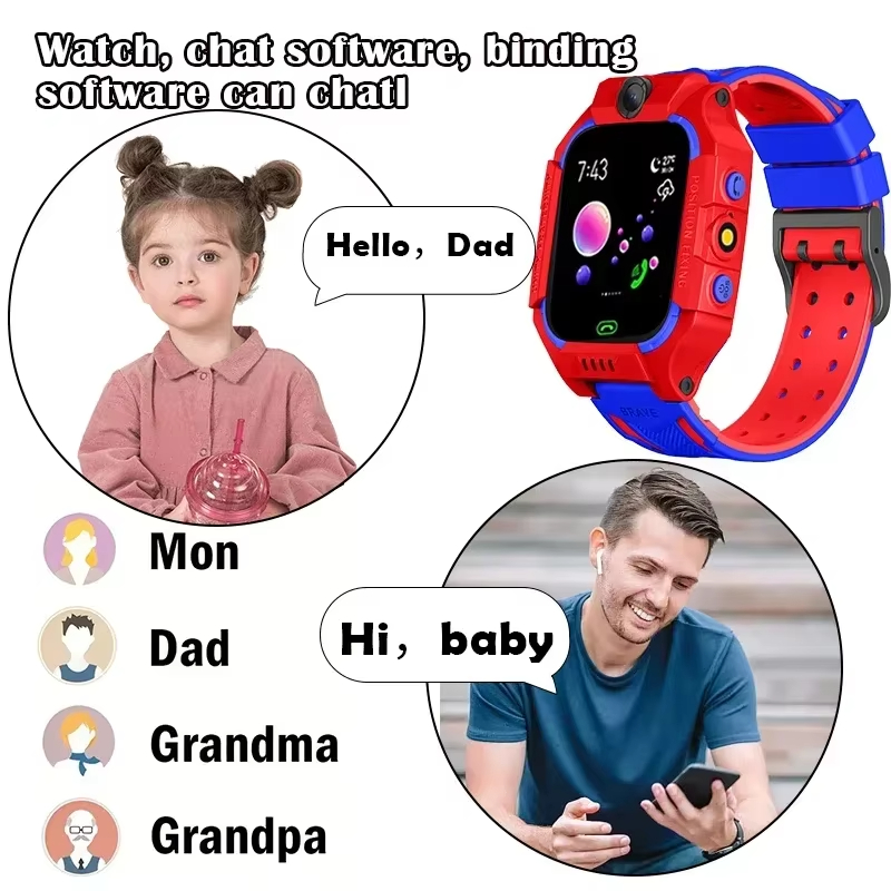 레노버 5G 어린이 카메라 스마트워치 GPS 위치추적  - Smartwatch Watches For Boys 리뷰 및 가격