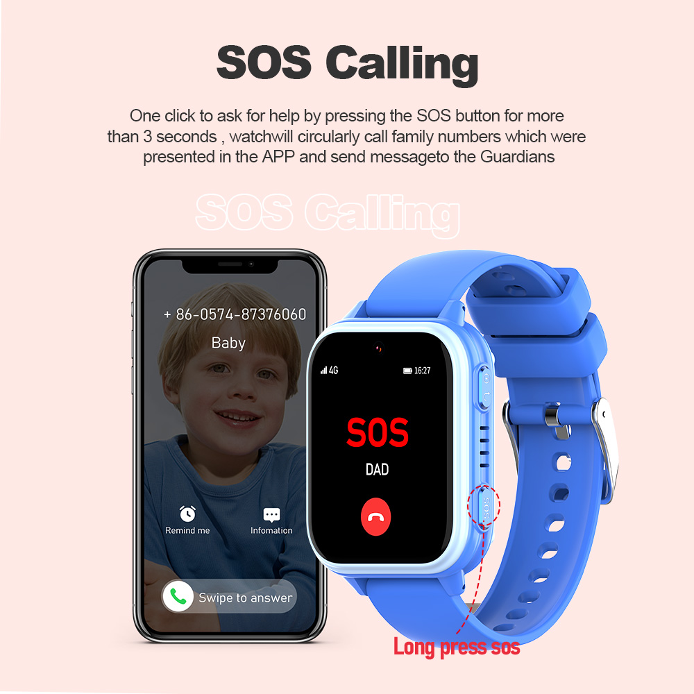 Wonlex 4G 어린이 스마트 시계 KT33 GPS  - Smartwatch Watch Whatsapp 리뷰 및 가격