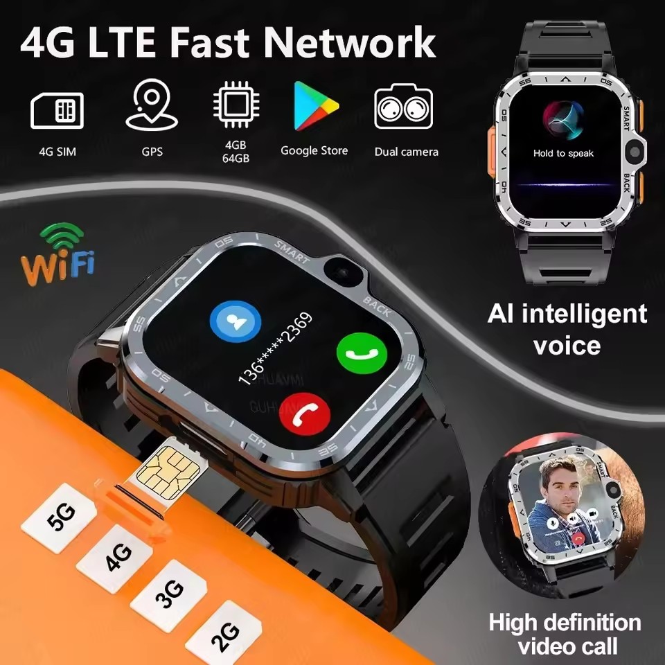안드로이드 왓츠앱 스마트 5G 비디오 음성 SOS 통화 - Smartwatch Watch Whatsapp 리뷰 및 가격